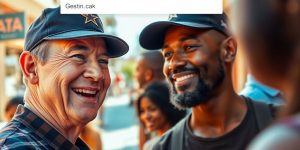 Google search bar, veteran, community.